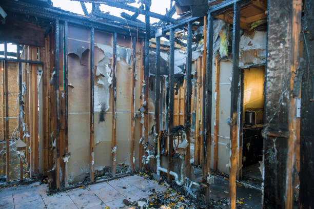 Professional Fire Damage Removal technician working in Jefferson, WI